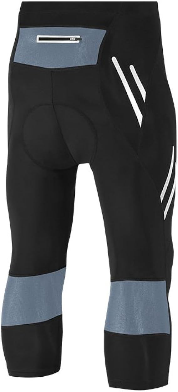 Amazon Co Jp メンズ レーサーパンツ サイクリングズボン 3dゲルパッド付き 男性七分丈 自転車 マウンテンバイク 速乾ズボン 服 ファッション小物