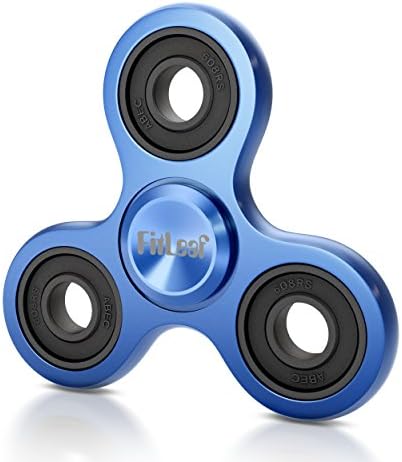 FitLeaf Tri Spinner Fidget Toy - Stress Reliever Gadget for Anxiety, Relaxation, ADHD, ADD and Autism | R188 Hybrid Ceramic Bearing | Handheld Toy for Adults &amp; Kids | Improves Concentration &amp; Focus