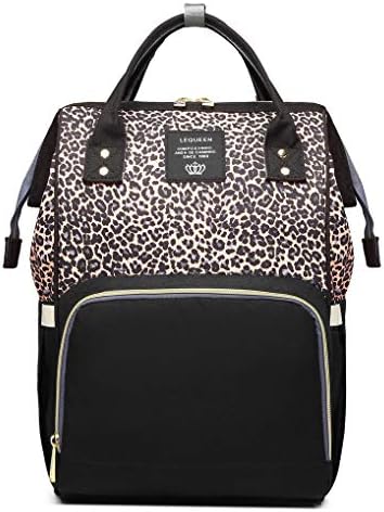 animal print changing bag