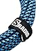 SRADIO Guitar Instrument Cable 10 Foot, AMP Cord Straight 1/4-Inch TS to Straight 1/4-Inch TS Guitar Cable 10FT with Blue Tweed Cloth for Electric Guitar，Bass，Keyboard