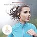 Bluetooth Headphones, Tsumbay IPX7 Waterproof Headphone, Wireless Sport Earphones In-Ear Earbuds with Mic, HD Stereo Sound, Bass, Secure Fit, Sweatproof, Noise Cancelling, 8-9 Hrs for Gym Running