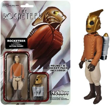 The Rocketeer ~3.7" Action Figure: Funko x Super 7 x The Rocketeer ReAction Series