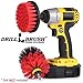 Outdoor Cleaning Supplies - Stiff Bristle Scrubber Kit for Home Use - Concrete, and Brick Scrubbing Tools - Headstone Restoration Brush Kit - Outdoor Grout and Siding Cleaning Brushes - Stiff Brushes