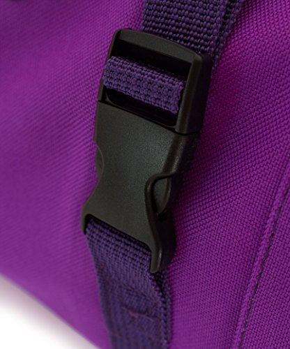BRUBAKER Superfunction - Limited Edition - Combo Ski Boot Bag and Ski Bag for 1 Pair of Ski, Poles, Boots and Helmet - Purple Yellow - Thumbnail 7