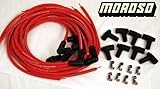 Chevy 400, 350, 327, 307, 305, 302, 283 Red HEI 8mm Silicone Spark Plug Wire Set