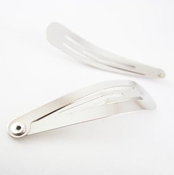 Amazon Com 12 Snap Hair Clip For Girls Wedding And Bridal Hair