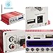 WINGONEER Mini Bluetooth Hi-Fi Stereo Audio AMP Amplifier Bass Booster MP4 12V Support FM/MP3/TF/USB/DVD for Car Motorcycle Car Auto CD DVD