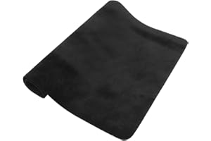 ERINGOGO Magician Card Pad - Black Felt Mat for Close up Performances Non-Slip Ideal for Card Games and Magician Tricks - 23.