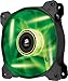 Corsair CO-9050022-WW Air Series SP 120 LED Green High Static Pressure Fan Cooling - single pack