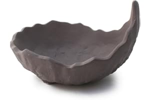 Bonsai Tree Pot Kurama-ISHI Ceramic Bowl Shaped No-Glazed (4")