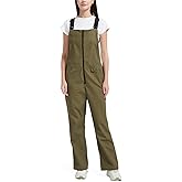 WUSTENKATZE Women's Comfort Fit Tough Flex Canvas Work Bib Overalls