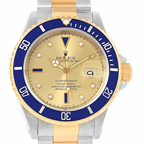 Rolex Submariner automatic-self-wind mens Watch 16613 (Certified Pre-owned)