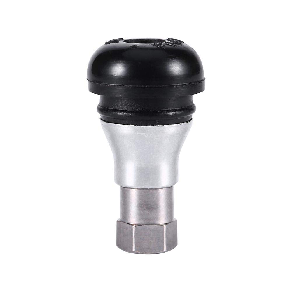 Aramox Tr412 AC Tire Valves Brass Chrome Tubeless Wheel Valve for 11.5mm Rim Hole for Cars Motorcycles