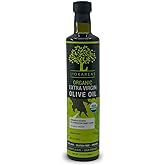 Organic Extra Virgin Olive Oil – Premium Single-Source Greek EVOO with Cold-Pressed Koroneiki Olives – High Phenolic Content, Unfiltered & Pure – For Heart Health & Gourmet Cooking – 500ml