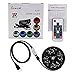 Bias Lighting (118 inch / 3m), Searik RGB LED Light Strip Kit TV Backlight 5V USB Strips Flexible Lamp with 17 Keys RF Remote Controller for Flat Screen TV Background, HDTV, PC Monitor