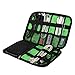 Jusney® Universal Cable Organizer/ Electronics Accessories/ Hard Drive/ Digital Accessories/ Small Headphones/ Mobile Phone Cable/ USB Drive Waterproof Travel Organizer Bag