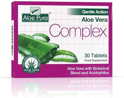 Colax Gentle Action Colon Cleanse 30 Tablets x 2 Aloe Pura