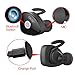 Wireless Earbuds, totobay Ture Completely Wireless V4.1 Dual Mini Bluetooth Headphones Twin Stereo Sweatproof Sport Earphones with Mic for Samsung S9/8 Edge and More (Black)