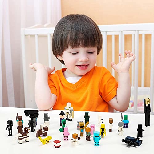 29Pack Figures Building Blocks Kit, Anime Character Kits Collection