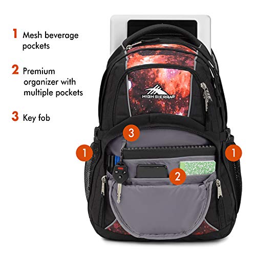 image for High Sierra Swerve Laptop Backpack, 17-inch Laptop Backpack for High S