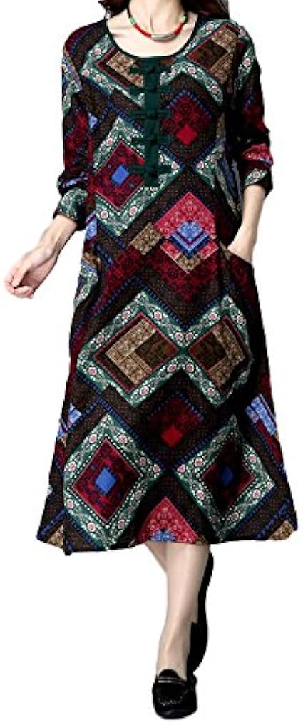 Amazon Co Jp フリースタイル Free Style レディースワンピース 個性的 デザイン ポケット付 全２色 レッド 2xl 服 ファッション小物