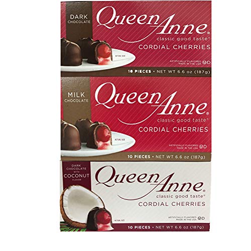 Queen Anne Dark Chocolate, Milk Chocolate and Dark Chocolate with
