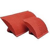Retique It Wood Grain Tool Set, Washable Rubber Graining Tools, Red, 3-Inch and 6-Inch, 2 Pieces for Liquid Wood and Gel Stains
