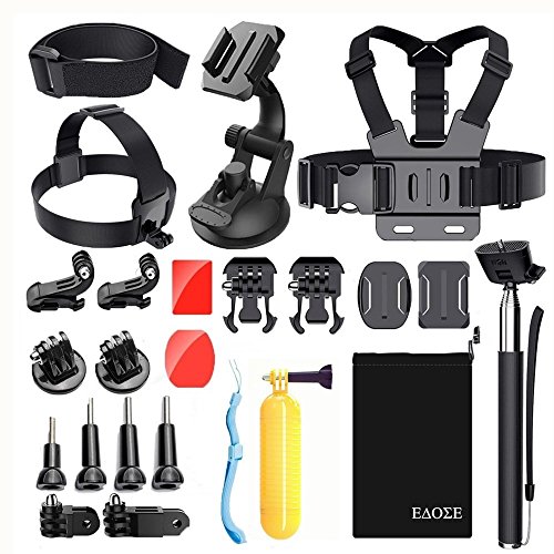 EDOSE Head Strap Mount Chest Mount Harness Chesty Accessories Kit for AKASO EK7000 AKASO V50 Pro