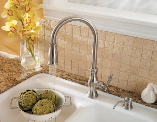 Pfister Gt529tms Hanover Integrated 1 Handle Pull Down Kitchen