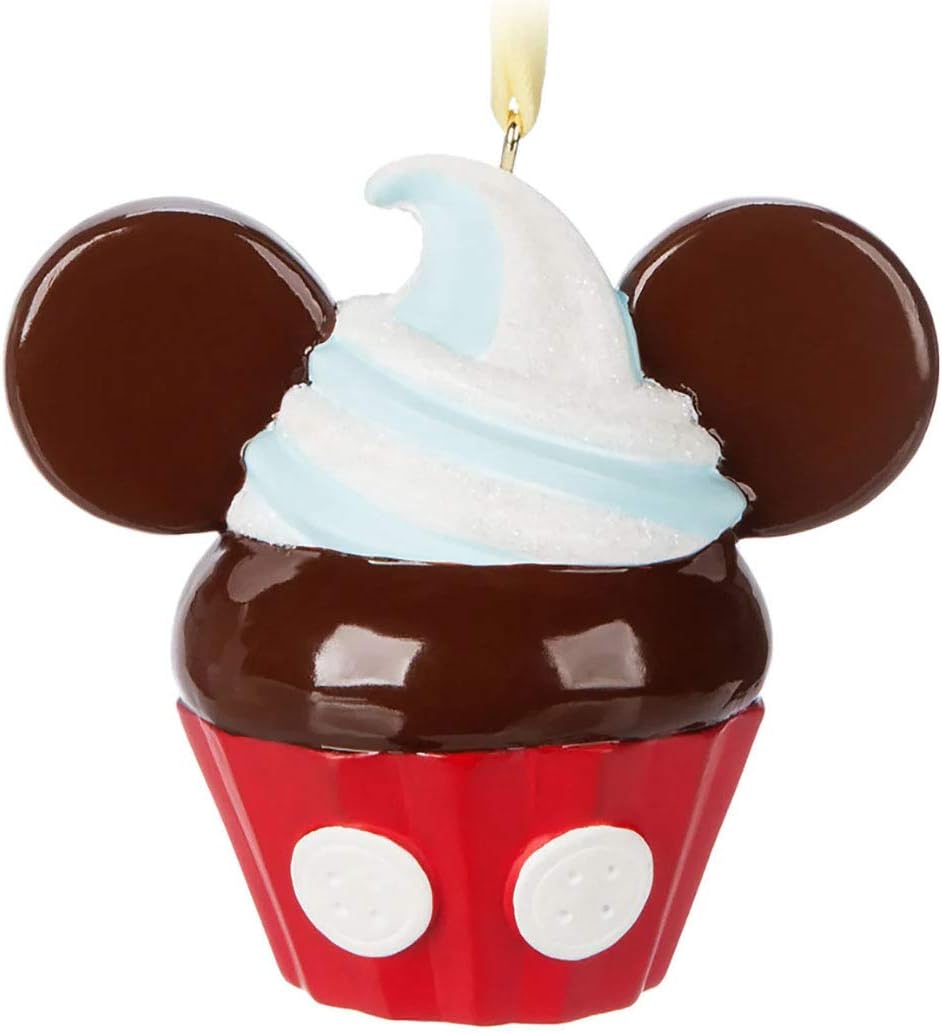 Disney Parks Mickey Mouse Cupcake Ornament
