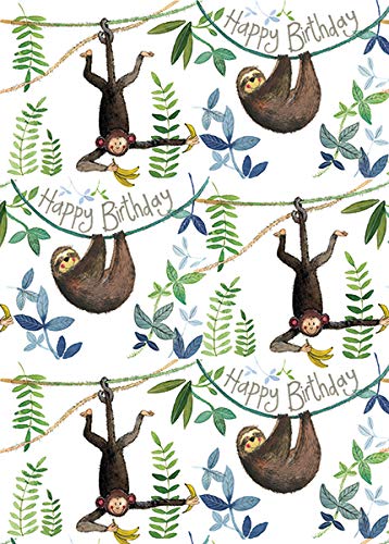 ALEX CLARK Jungle Birthday Bagged Gift WRAP & Tags