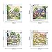 Newbested 4 PCS DIY Full Drill Diamond Painting 5D Home Decoration Handmade Rhinestone Embroidery Mosaic Cross Stitch