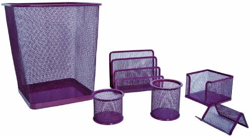 Sign Office Metallico Desk Set - Violet