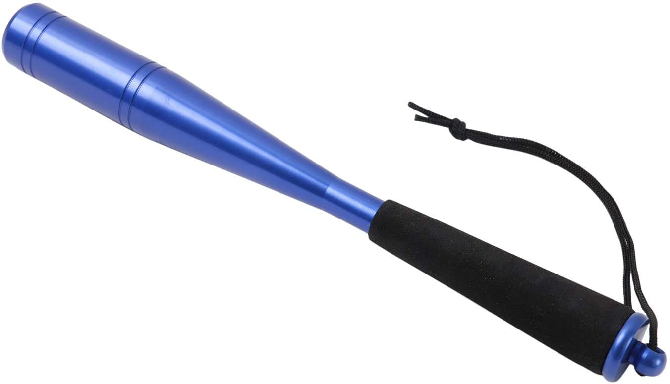 MAXIMUMCATCH Maxcatch Fishing Priest Aluminum Fish Bat for Small Fish 9.5inch (Blue)