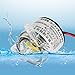 Brushless DC, Submersible, White Food Grade Brushless Submersible for aquarium, fountain, small fish pond (6W)