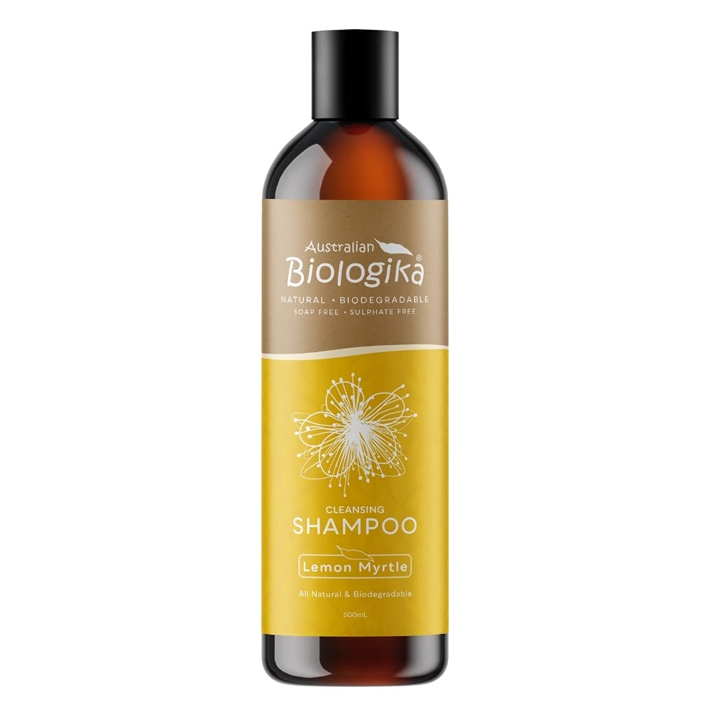 Australian Biologika Natural Bush Lemon Myrtle Shampoo 500ml - Oily Hair