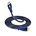 MEALINK 4K HDMI Cable 25ft HDMI 2.0 (4K@60Hz) 24AWG High Speed HDMI Braided Cord 25 ft / 7.62m Supports Ethernet 3D / 4K / Xbox / PS4 / Audio Return Channel…
