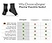 aZengear Plantar Fasciitis Socks With 24/7 Arch Support - Foot Heel Ankle Compression Sleeves - Braces for Pain Relief (Pair) - L/XL
