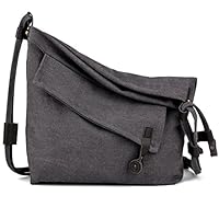 COOFIT Canvas Bag for Women Crossbody Bag Messenger Bag Shoulder Bag Canvas Purse Bag Unisex