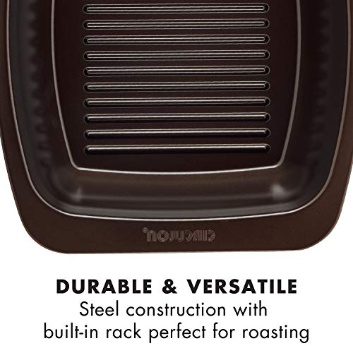 Circulon 47106 Nonstick Roaster / Roasting Pan with Rack 16.5 Inch x