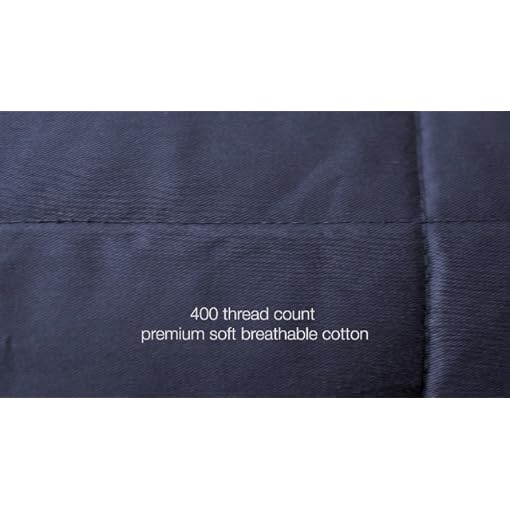 HomeSmart Products King Size Weighted Blankets (15 lbs – Provides Light