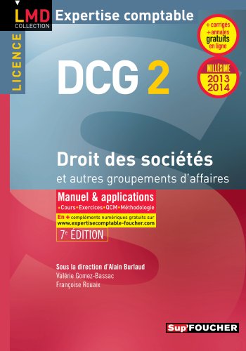 Droit des sociétés et autres groupements d'affaires
