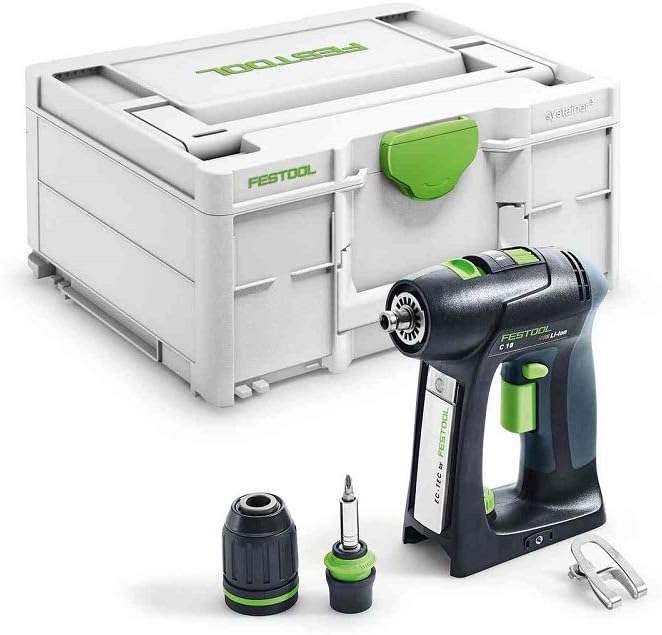 FESTOOL 576434 Cordless Drill C 18-Basic, Darkblue