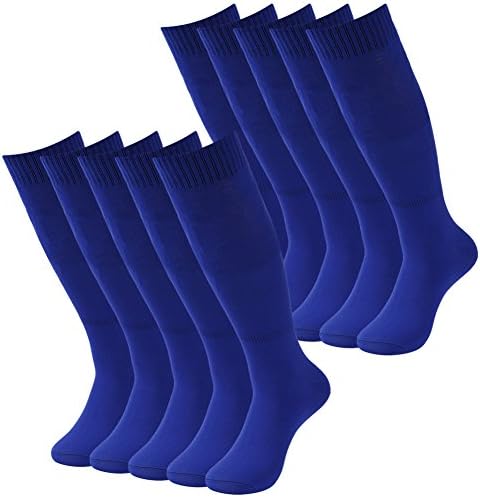 diwollsam Unisex Soccer Socks, Halloween Costumes Sport Long Tube Knee High Team Socks 2/6/10 Pairs