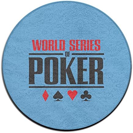LIONPOKE Fashion WSOP Logo Non-Slip Doormat