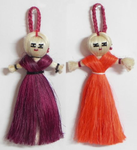 hanging dolls on wall