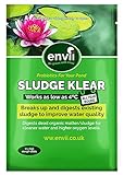 Envii Sludge Klear - Pond Sludge Treatment, Clears Murky Water & Removes Sludge Down to 40F - (Treats Up to 8,000 Gallons)