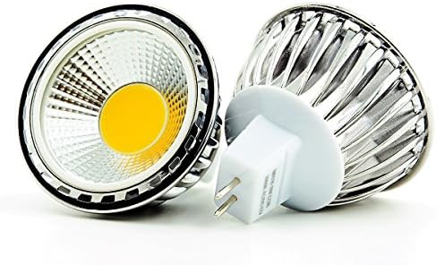 Mylite 3W MR16 LED Bulb,35W Halogen Light Bulbs Replacement,COB LED,MR16 Spotlight,Standard GU5.3 Size,300lm,12V,60°(Soft/Warm White,Pack of 1)