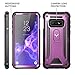 YOUMAKER Case for Galaxy S10e, Kickstand Case with Built-in Screen Protector Heavy Duty Protection Shockproof Full Body Slim Fit Cover for Samsung Galaxy S10e 5.8 inch - Purple