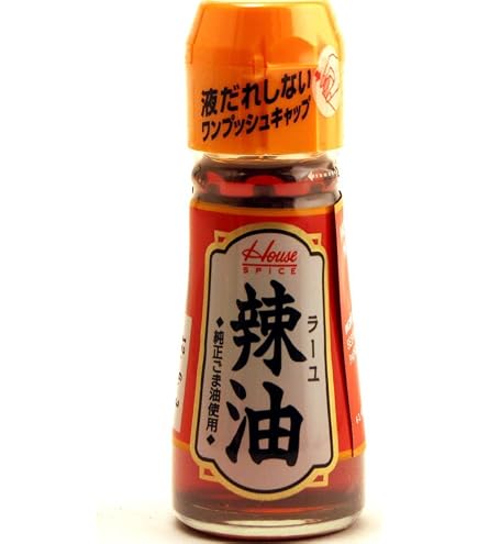 S&B La-Yu Hot Spice Sesame Chili Oil – 1.11 Fl Oz (33ml), Made In Japan